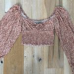 Urban Outfitters Cropped Long sleeve Top Photo 0