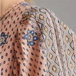 Anthropologie Elegant Pink Patterned Dress Photo 2