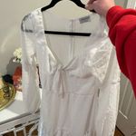 ThatsSoFetch White Long Sleeve Dress Photo 0