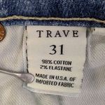Trave Colette Kick Flare Staying Alive GUC $238 Size 31 J1619 Blue Photo 5