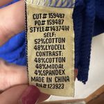 XCVI NEW Wearables by Mesh Fira Pullover Small Caravel Wash Cobalt Blue Tie Dye Photo 5