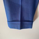 Alice + Olivia  Blue Dress Pants Pleated Trousers Slacks Workwear Women's Large Photo 2