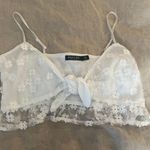 Nasty Gal Floral Tie Top Photo 0