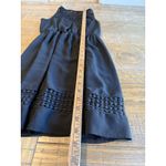 Iz Byer Black Lace Dress  XS X-Small Mini Goth‎ Whimsigoth Dark Party Sleeveless Photo 5