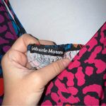 Colorful Cheetah Leopard Print‎ Sleeveless Maxi Dress Pink Photo 3