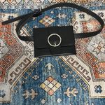 Black Belt With Wallet Attached Size Large Photo 8