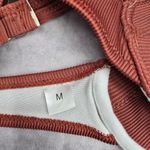 SheIn  Brown Wired Adjustable Ribbed Bikini Top Swimwear Medium Photo 5