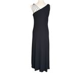 Jones Wear  Dress Black One Shoulder Maxi Dress Photo 6