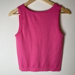 jo&co J.o. &  | Two Ribbed Cropped Tank Tops Pink & Green | M/L Photo 2