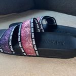 PINK - Victoria's Secret PINK Sparkly Slides  Photo 0