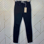 Madewell 9" Mid-Rise Skinny Jeans ISKO Stay Black Photo 2