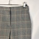 ZARA Gray Plaid Mid Rise Skinny Dress Pants XS Photo 2