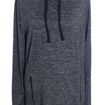 Mono B Charcoal Gray Pullover Hoodie Size Large Dark Gray Activewear Top Photo 0