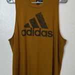 Adidas  ID Winners Muscle Tank Speckled Deep Mustard Size Extra Large Photo 0