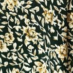 Knapp Studio Vintage Wide Leg Crop Green Ditzy Floral Print Jumpsuit size Medium Photo 1