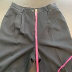 Lands' End Women Petite Black Wool Pleated Dress Pants Size 10 10P Office Church Photo 6