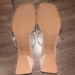 Steve Madden  Women's Heeled Sandal Clear Straps Size 7.5 Photo 3