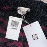 WAYF 🌸 Johnie ruffled shadow striped sweater Photo 4