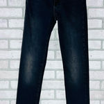 Levi's NWT High Rise Slim Straight Jeans - Washed Black Size 25x32 Photo 0