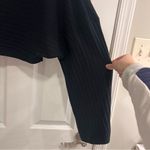 Urban Outfitters  Black Ribbed Long Sleeve Crop Top Photo 4