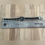 Citizen Eco-Drive Ladies Watch Crystals Black Dial and Bracelet Solar Powered Photo 11