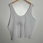 NWT Boden Relaxed Scoop Neck Cotton Vest Top In White T1326 Size X Photo 4