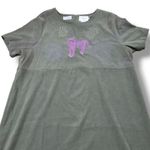 Country Wear Casuals Vintage Dress Size XL 1999  Lonnie G Star Painted Maxi Dress Photo 3