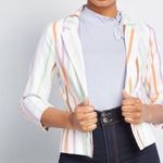 Modcloth NWT Sweet Sophistication Colorful Blazer Jacket Photo 0