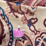 KiraGrace paisley print sports bra Brown tan blue print Size small Athletic Photo 6