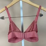 Lively Medium Lace Dusty Pink Bralette Adjustable Straps Wireless Photo 1