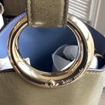 Kate Spade Halo Glazed Leather Mini Bucket Bag in Dried Thyme Photo 2