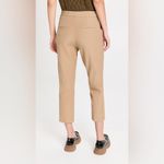 Vince  Pecan Tan Pintuck Stove Pipe Cropped Pants Size‎ 8 Photo 3