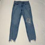 American Eagle Light Blue Denim Jeans, Size 4 Short Photo 1