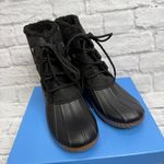 Jack Rogers Hazel Duck Boots Women Size 10M Black Style 142191BT19 New Insulated Photo 1