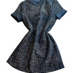 Kerri wool shift dress Black Photo 0