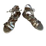 Banana Republic Telly Lace Up Gladiator Style Sandals, Sz 9 Photo 3