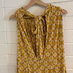 Free People vibe check tie waist jumpsuit in sunflower combo Photo 4