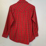 Xirena Women's Sierra Red Stone Plaid Flannel Sz XS Casual Snap Button Preppy Photo 6