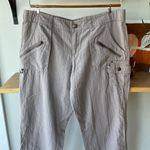 Juicy Couture Vintage Y2K Dusty Lilac Purple Cargo Utility Jogger Pant Size 8 Photo 8