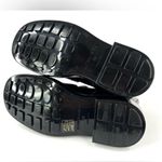 Bottega Veneta Monsieur Horsebit Glossy Black Leather Zip Ankle Boots Size EU 38 Photo 7