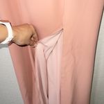 Dessy Collection New Desert Rose Off The Shoulder Criss Cross Trumpet Gown 8R Photo 3