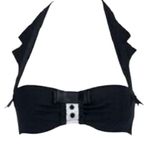 Beach Bunny Prim Proper Playboy Costume Tuxedo Tux Bow Tie Top Size Medium Photo 3