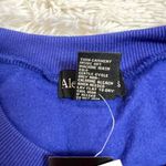 Alex Stevens Lightweight Blue Christmas Dinosaur Polka Dot Sweatshirt Medium Photo 5