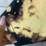 Fayetteville Fireantz Cropped Cotton Tee Bleach Splatter Crop Top M Size M Photo 6