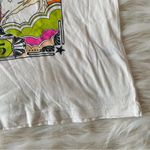 Daydreamer  Cream Pink Green Elton John Bold Pop Art Boyfriend T-Shirt Sz L Photo 46