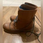 The North Face Women’s Brown Leather Hiking/Snow Boots Photo 3