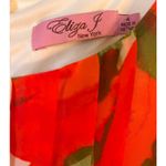 Eliza J  Tropical Floral Chiffon Maxi Dress - Size 4 Photo 6