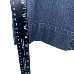 Maureen Bandolino Womens Dark Blue Mid Rise Dark Wash Capri Jeans Size 14 Photo 3
