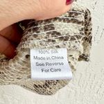 Parker  sequin snake print tank top blouse size XS Photo 3