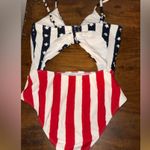 Hollister  Red, White, and Blue One Piece Swimsuit Photo 1